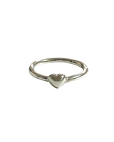 No matter heart ring (silver) *1PCS
