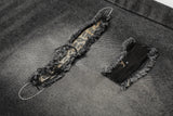 Rovi Star Patch Denim Shorts