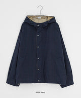 [unisex] Caranne Color Matching Hood Bomber Jacket