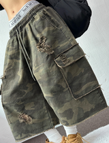 DAMAGE VINTAGE MILITARY BERMUDA PANTS 🖤🩶💚🤎20L0R