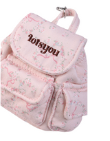 チャビーバックパックキーリング ライトピンク