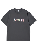 25FW COLOR LOGO SHORT SLEEVE T-SHIRT CHARCOAL