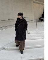 Koven Wool Hooded Coat