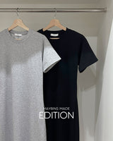 【MADE】cooling short sleeve t-shirt dress
