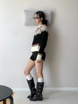 Nordic Jacquard Round Knitwear