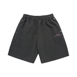 24FW UPSIDE DOWN BASIC LOGO SHORT PANTS CHARCOAL