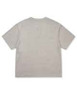 ホースレタリングヘンリーネッククロップドTシャツ