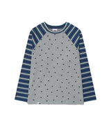 STRIPED STAR RAGLAN LS TEE(CV2GFFT561A)
