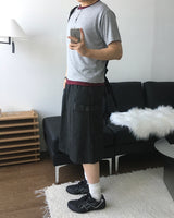 クロレイヤードバックル半袖T