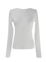 minimal pleated long sleeve T (3color)
