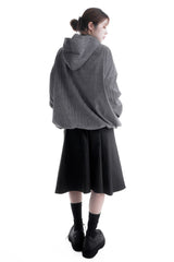  STRING VELLVET  HOOD JACKET