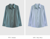 Teed Standard Shirt Blouse / 14 colors
