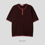 デイイングワッフルショートスリーブTシャツ -5C