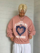 VENTIQUE ブローくんハートスウェットシャツ3カラー