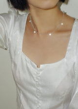 Clear dew necklace