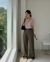 Rune cashmere 半袖ニットウェア