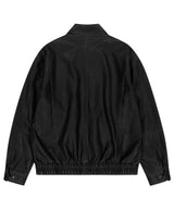 WASHED FAUX LEATHER BLOUSON