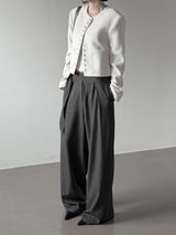 Mative Snap Tweed Jacket