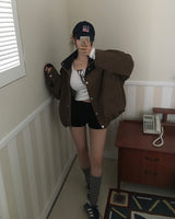 [Bellide made] Houston Color Scheme Two-Way Jacket