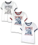 ホットガールクラブリンガーTシャツ_ネイビー