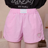 Heart Maltese Nylon Short Pants