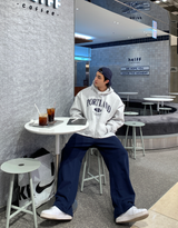 リウピンタックストリングワイドバンディングパンツ