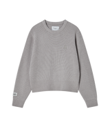 25FW WOMAN Aシンボルニット グレー