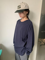 センキューベーシックラグランオーバー長袖Tシャツ