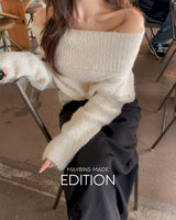 [MADE] Hondin Off-Shoulder Knit