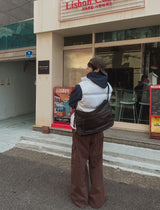ジョディーダイアゴナルピンタックカーゴパンツ