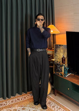 Men's カシミアウォッシャブルラウンドニット 20COLOR