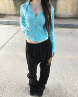 Sagging flare pants