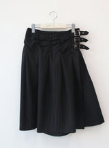 pio buckle wrap skirt