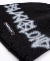 BBD Hand-stitched Graffiti Logo Beanie (Black)