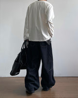 Indip Wide Denim Pants