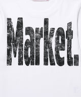 Crack Market Logo Tee White (KIB6MFT513A)