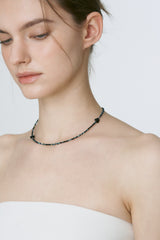 Silver925_Point Butterfly_N (Black,Blue)