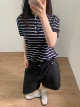Dear PK collar t-shirt