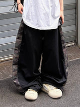 waki camo wide pants