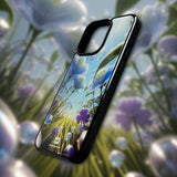 A Dreamy Spring Frutiger Aero Phone Case