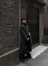 M2 WOOL REVERSE TUCK SLACKS