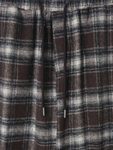 LMN Format Checkered Banding Wide Pants (3 colors)