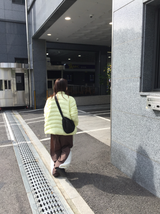 クワディ配色ナイロントラックパンツ（3c）