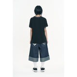 Royal Track Ringer Short Sleeve - Black