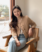 [SHOPPERMADE] Double Tweed Jacket (4color)