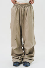 Martin Rivet Wide Pants (3color)