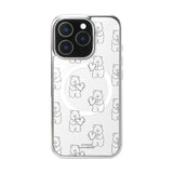TUTEOGI ‘Love is All' Magnet Ring case (silver frame)