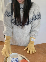 Suguru Wool Nordic Round Knit