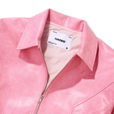 HADES PINKIE CREW LEATHER JACKET