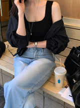 Cook Two-Way Knit Sleeveless / 4 colors